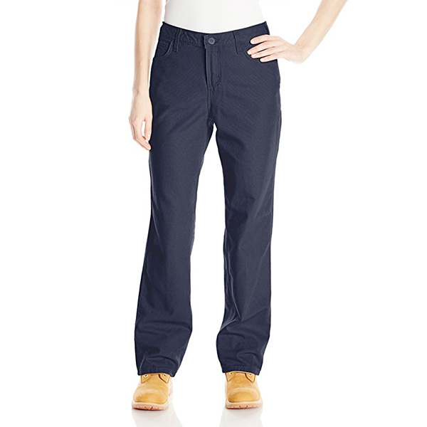 Carhartt Women’s Flame Resistant Loose Fit Midweight Canvas Jean ...